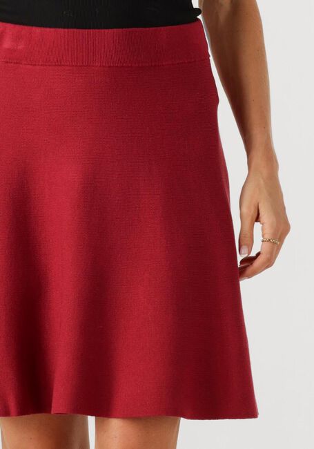 Rode Y.A.S. Minirok YASFONNY HW KNIT SKIRT S. - large
