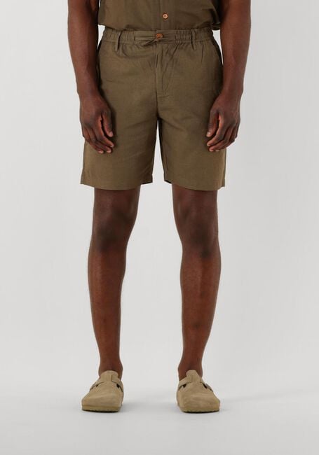 Bruine ANERKJENDT Korte broek AKLT JAMES COT/LINEN ELA SHORTS - large