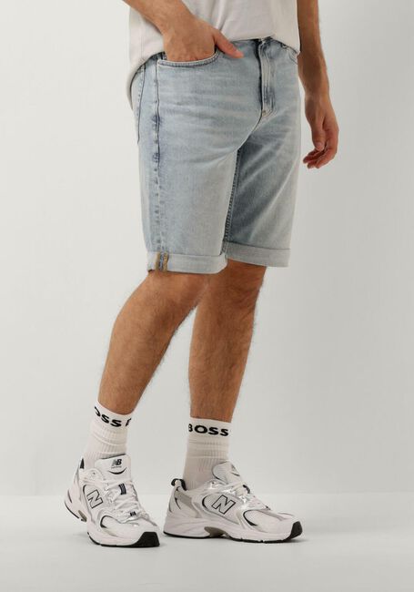 CALVIN KLEIN SLIM SHORT Jeans Bleu clair - large