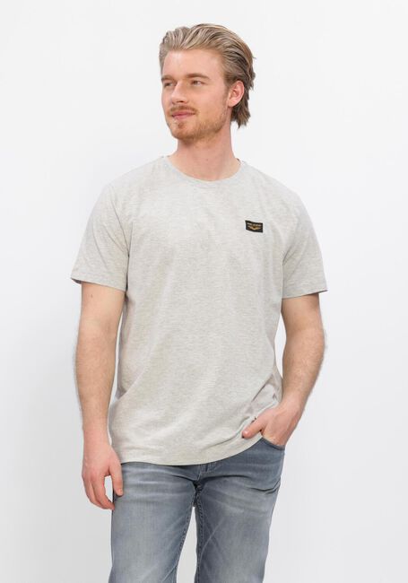 Grijze PME LEGEND T-shirt SHORT SLEEVE R-NECK GUYVER TEE - large