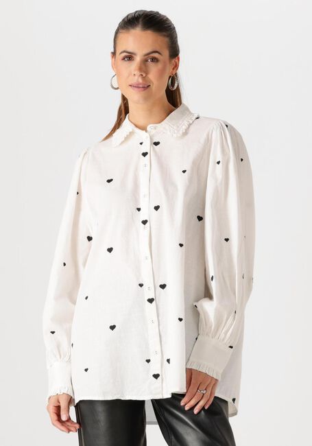 Y.A.S. YASHEART LS LONG SHIRT Blouses en blanc - large