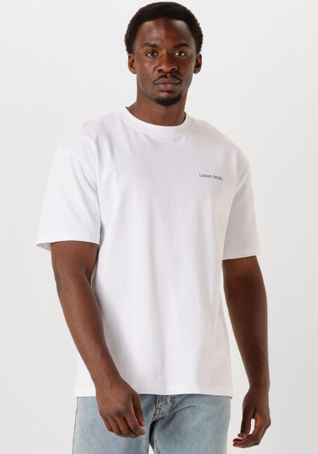 THE GOODPEOPLE T-shirt TAX en blanc - large