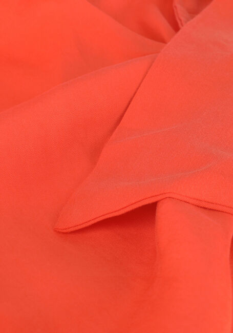 COLOURFUL REBEL Mini robe HETTE UNI WRAP MINI DRESS en orange - large