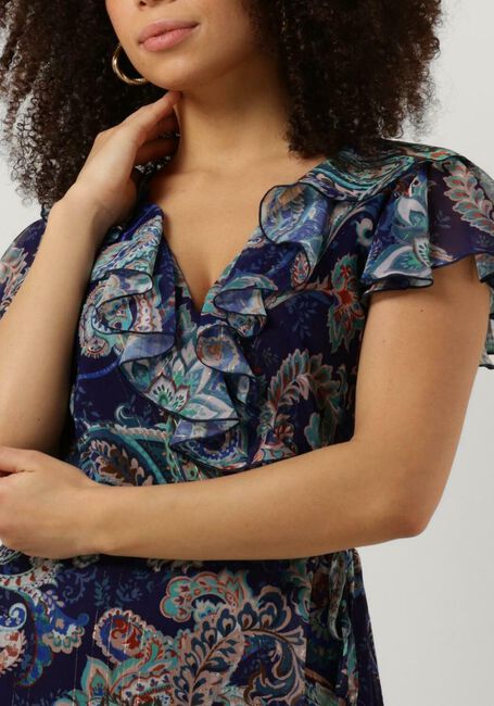 Donkerblauwe LIU JO Maxi jurk ABITO TS.NAV 5 - large