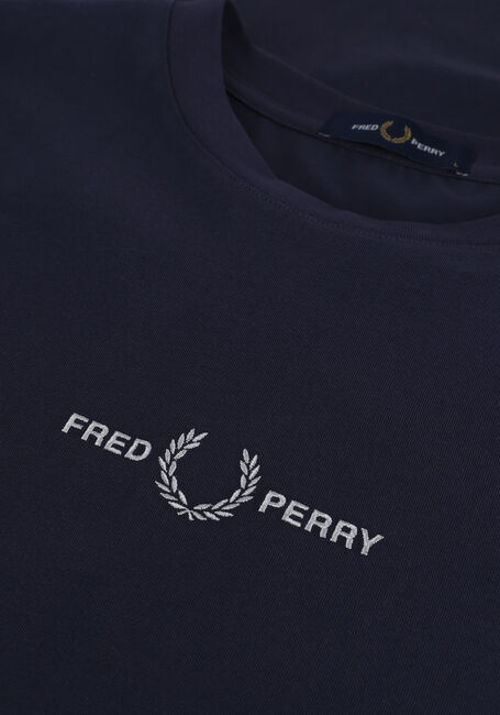 FRED PERRY T-shirt EMBROIDERED T-SHIRT en gris - large