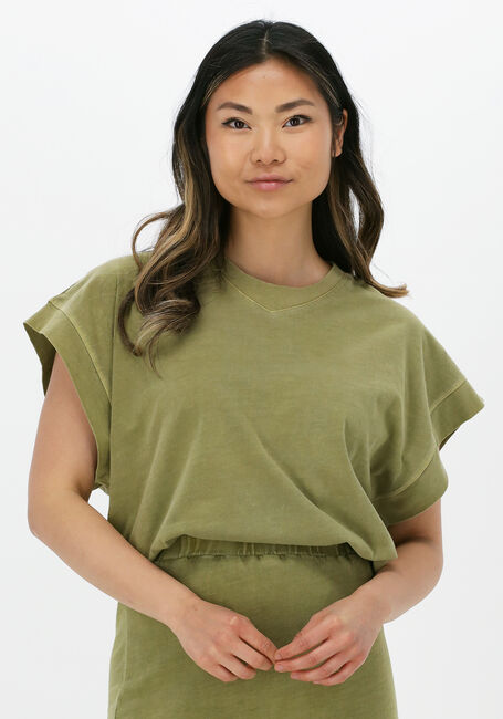 LEON & HARPER T-shirt DEDE JC00 BASIC Olive - large