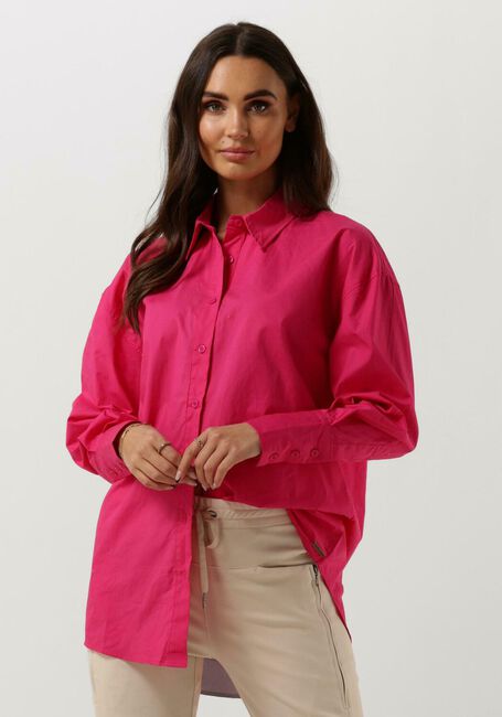COLOURFUL REBEL TALIA OVERSIZED BOYFRIEND BLOUSE Blouses en rose - large