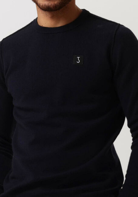 BUTCHER OF BLUE Pull CLIFDEN CREW en bleu - large