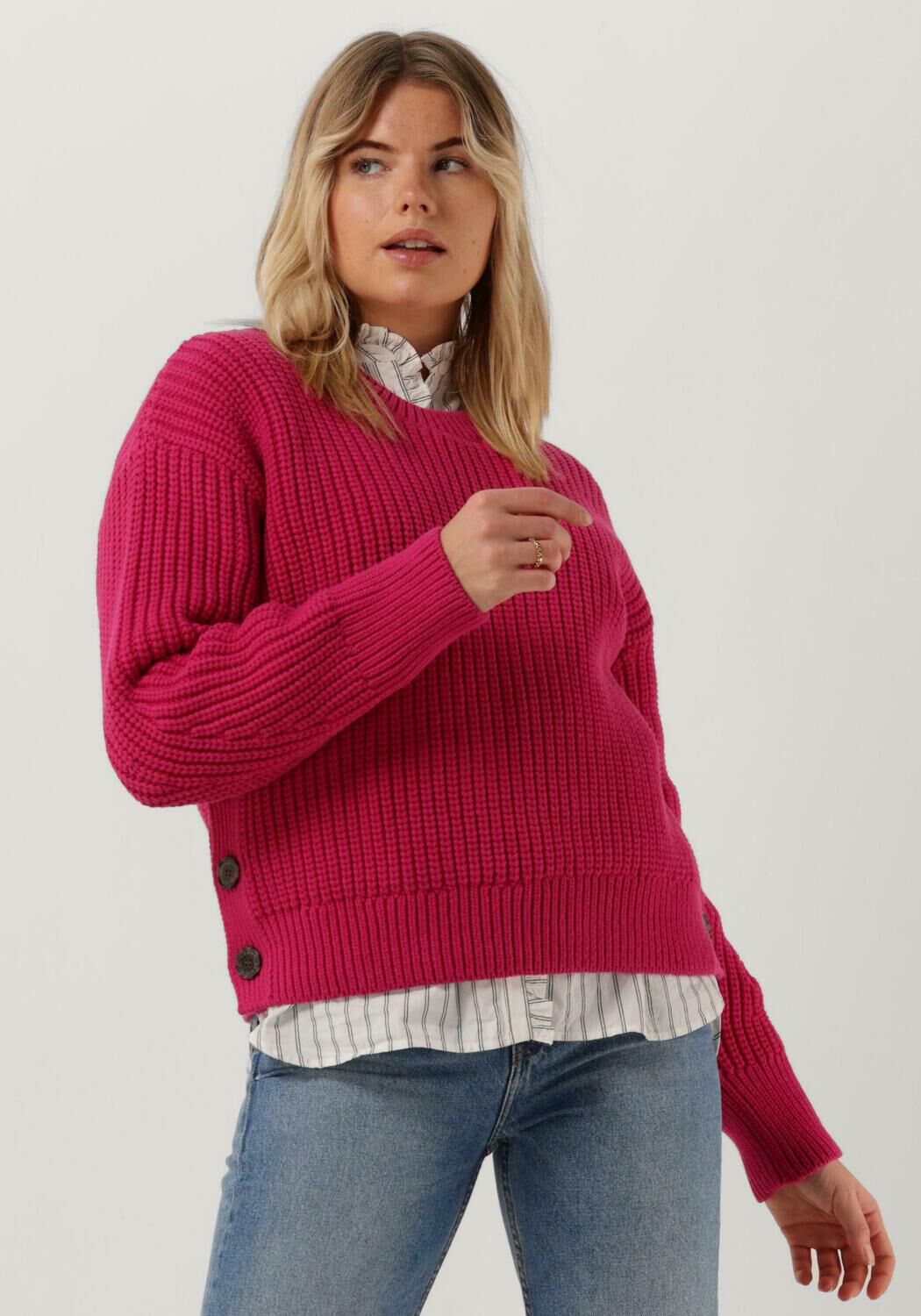 Roze tommy hilfiger trui dames online