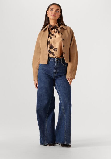 Camel MSCH COPENHAGEN  MSCHNILLA ROMINA TOP AOP - large