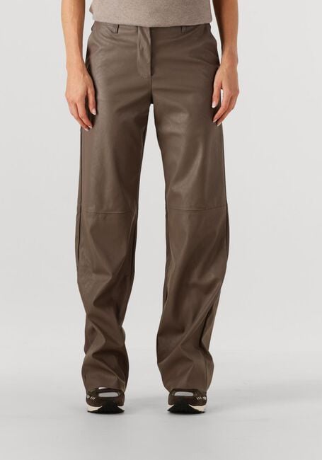KNIT-TED Pantalon large NAOMI PANT en taupe - large