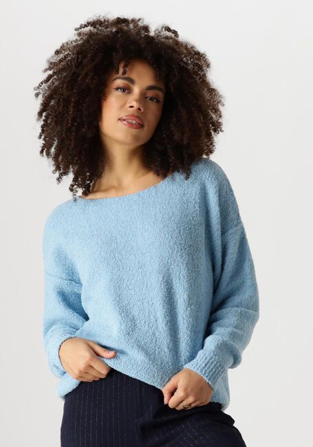 NUKUS Pull MATILDE PULLOVER BOUCLE en bleu - large