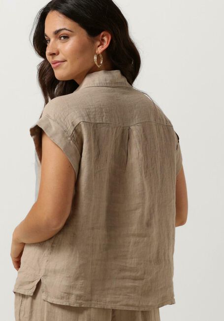 NUKUS MILLA BLOUSE SS Blouses Sable - large