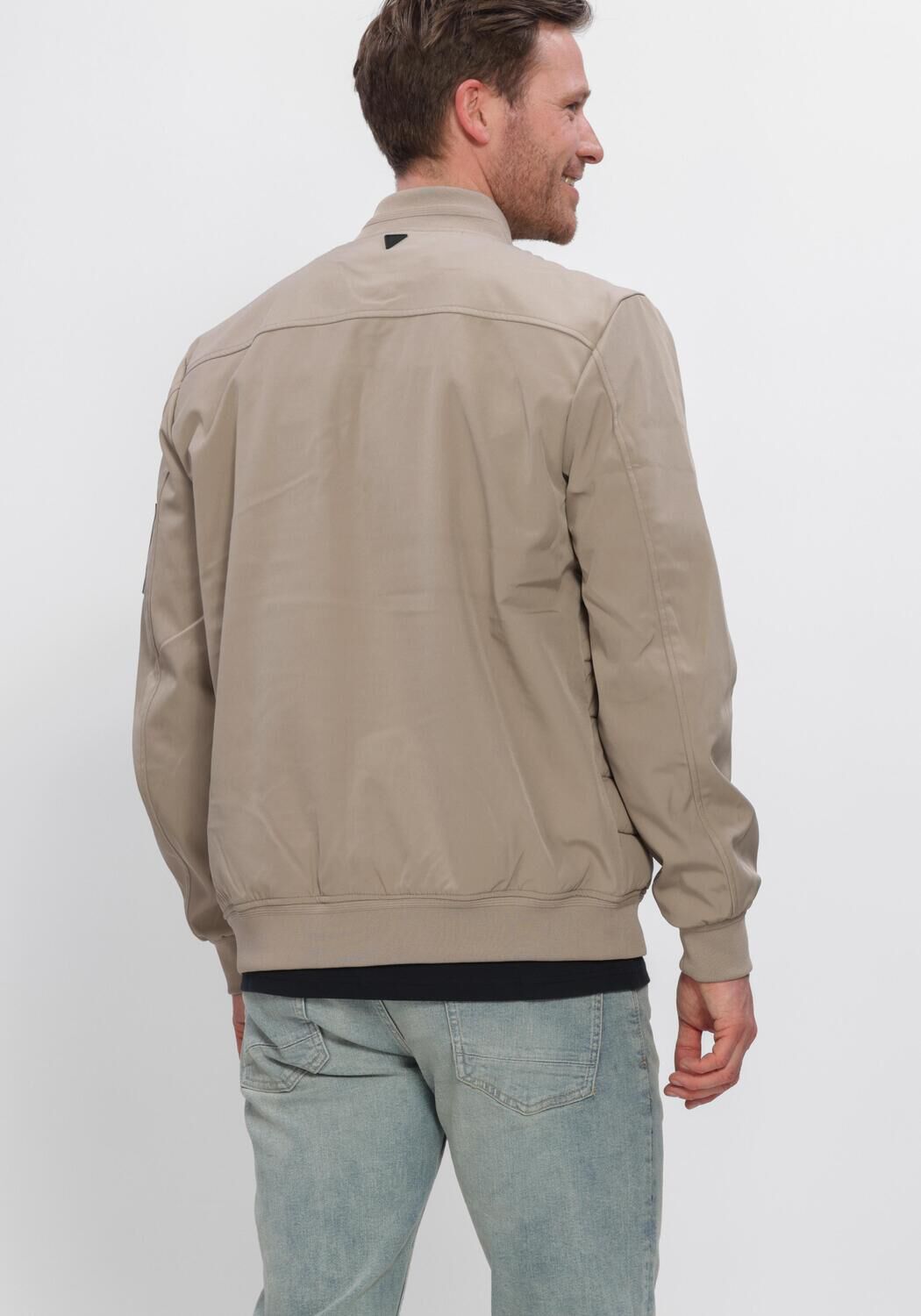 PURE PATH Jack SOFTSHELL PADDED JACKET en beige - large