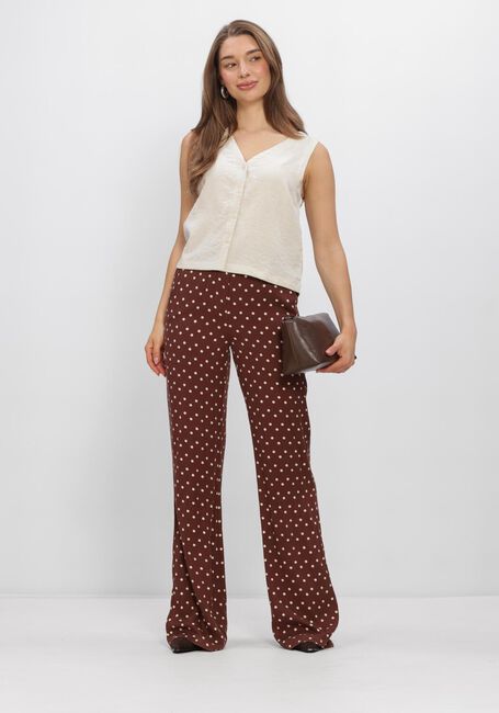 Bruine YDENCE Broeken/jumpsuits PANTS STACEY TALL - large