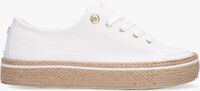 Witte TOMMY HILFIGER Lage sneakers WHITE SUNSET VULC - medium