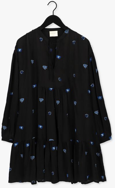 SISSEL EDELBO Mini robe MARYLIN NOIR SILK DRESS en noir - large
