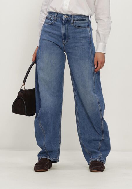 Blauwe TOMMY JEANS Wide jeans ELLA HIGH RISE BARREL BJ0133 - large