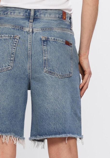 7 FOR ALL MANKIND Wide jeans LOLA SHORTS WAVE en bleu - large