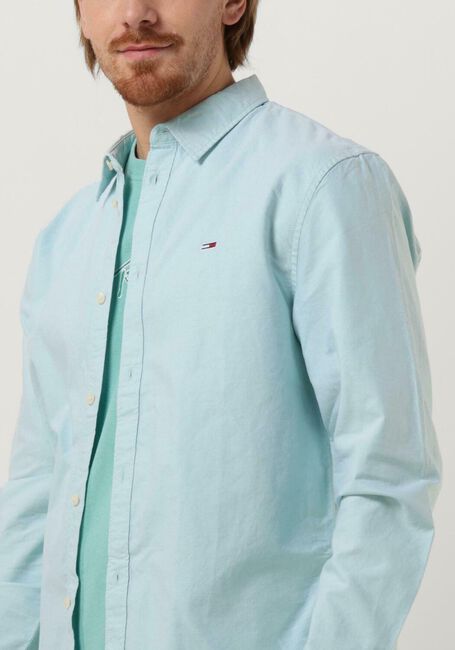 TOMMY JEANS Chemise d&eacute;contract&eacute; TJM CLASSIC OXFORD SHIRT Bleu clair - large