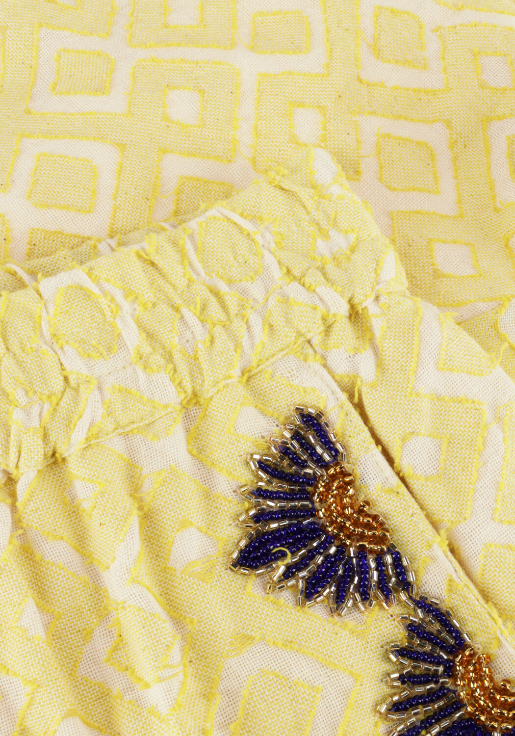 Gele WILD Korte broek CLARA - large