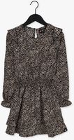 Zwarte RELLIX Mini jurk DRESS RUFFLE AOP - medium