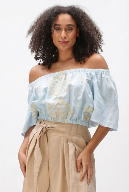 Blauwe GREEK ARCHAIC KORI Tops & T-shirts S26K-2144037 - large