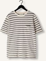 Ecru ANERKJENDT T-shirt AKKIKI JACQ STRIPE TEE Ecru ANERKJENDT T-shirt AKKIKI JACQ STRIPE TEE - medium