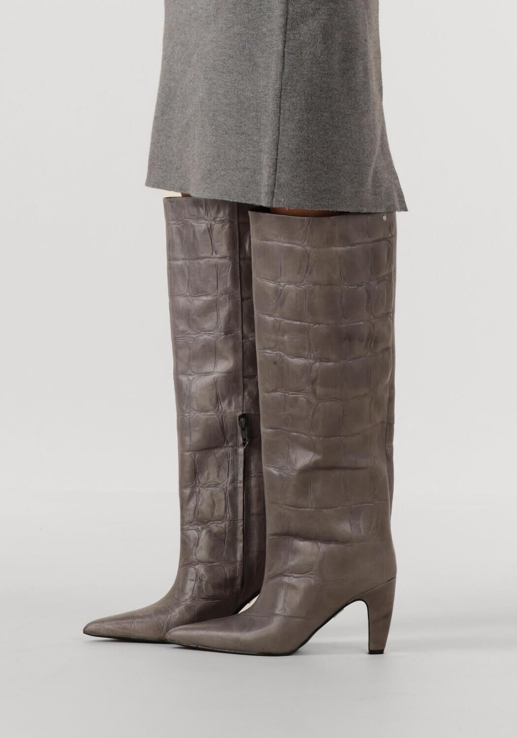 BRONX Bottes hautes LOW-JADEY en gris - large