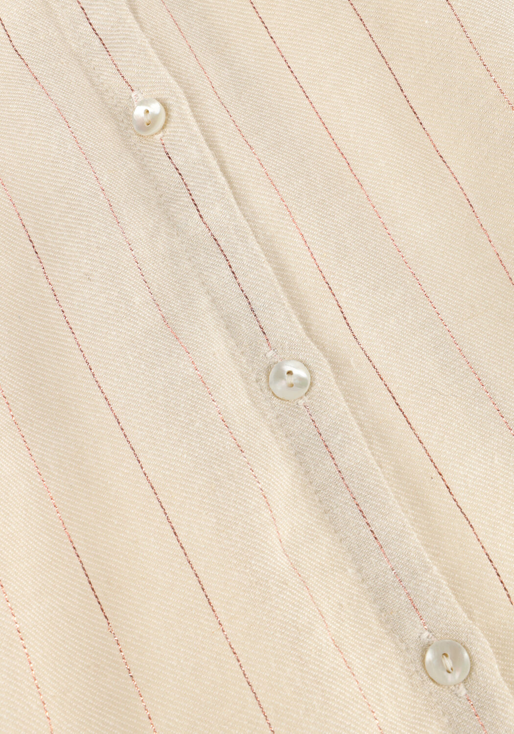 Ecru BY-BAR  BECKY LUREX BLOUSE - large