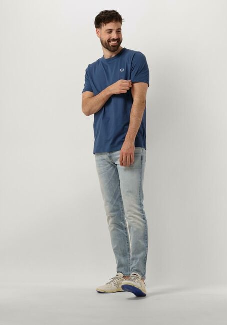 FRED PERRY T-shirt RINGER T-SHIRT en bleu - large