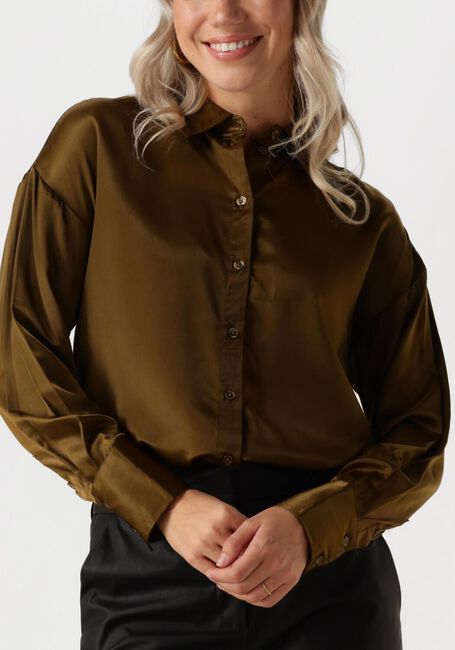 Donkergroene MY ESSENTIAL WARDROBE T-shirt ESTELLEMW SHIRT - large