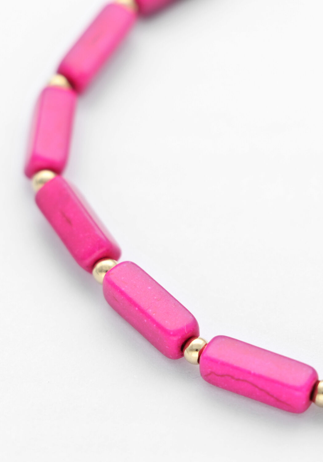 BONNIE STUDIOS Colliers ALEX PINK NECKLACE en rose - large