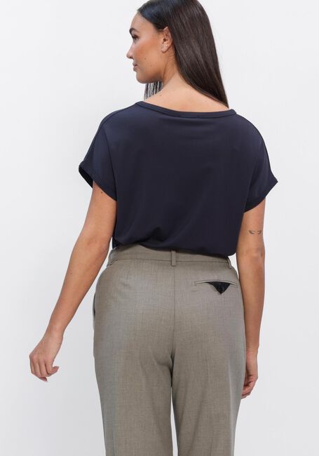 Donkerblauwe KNIT-TED T-shirt EMMA - large