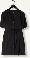 ANOTHER LABEL Mini robe LIVA DRESS S/S en noir ANOTHER LABEL Mini robe LIVA DRESS S/S en noir - medium