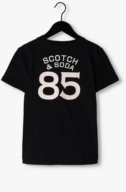 SCOTCH & SODA T-shirt RELAXED FIT SHORT SLEEVED UV ARTWORK Gris foncé - large