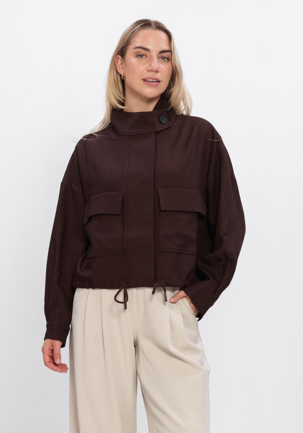 SUNCOO DONA Blazers en marron - large