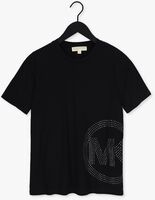 MICHAEL KORS T-shirt STUDDED CHARM CLASSIC T en noir