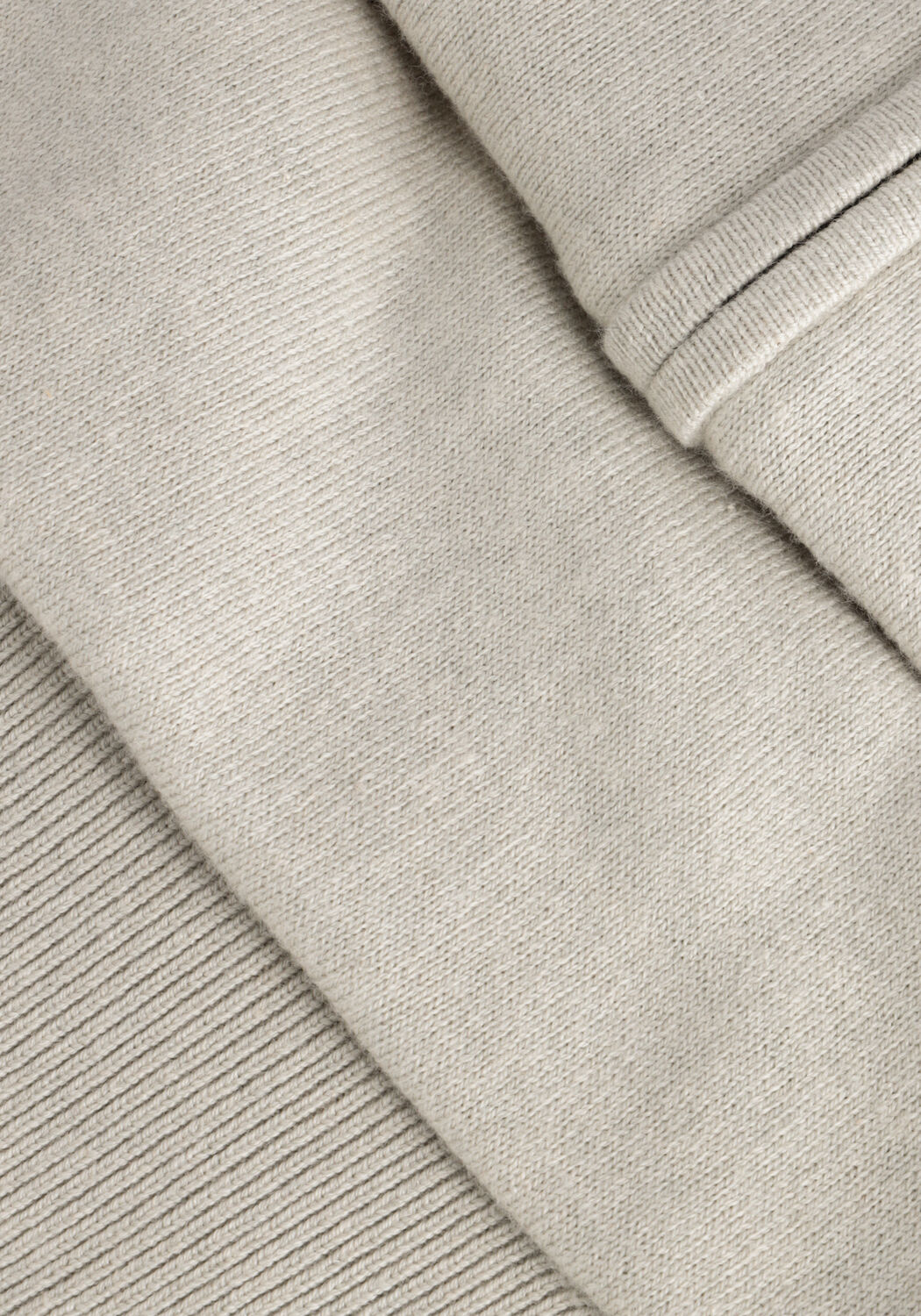 DSTREZZED Pull SKIPPER SOFT COTTON MELANGE en vert - large