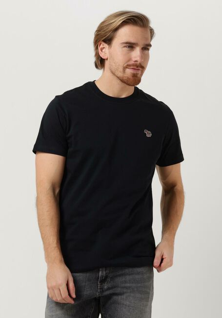 PS PAUL SMITH T-shirt MENS SLIM FIT SS TSHIRT ZEBRA Bleu foncé - large