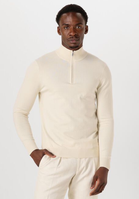 Witte PROFUOMO Coltrui HALF ZIP LUXURY BASIC - large