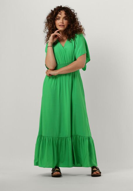 Groene CO'COUTURE Maxi jurk SAMIA SUN SMOCK DRESS - large