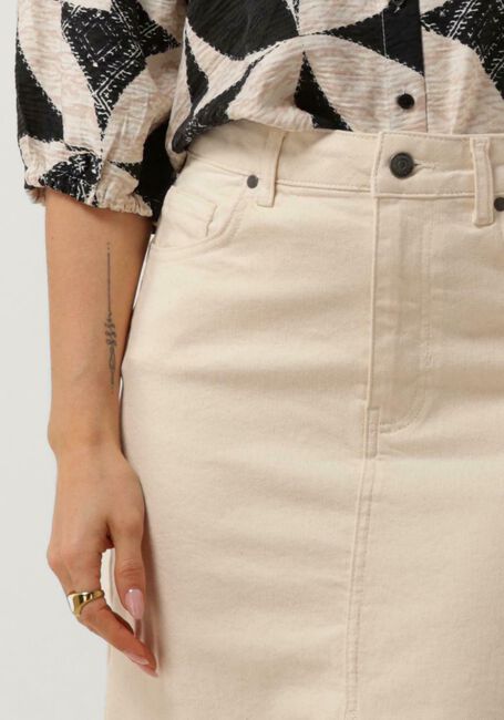 OBJECT Jupe midi OBJELLEN MW MIDI TWILL SKIRT Sable - large
