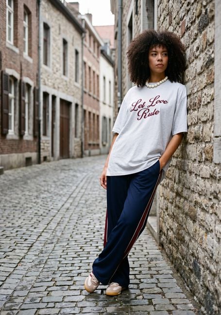 CATWALK JUNKIE T-shirt OVERSIZED GRAPHIC TSHIRT Gris clair - large