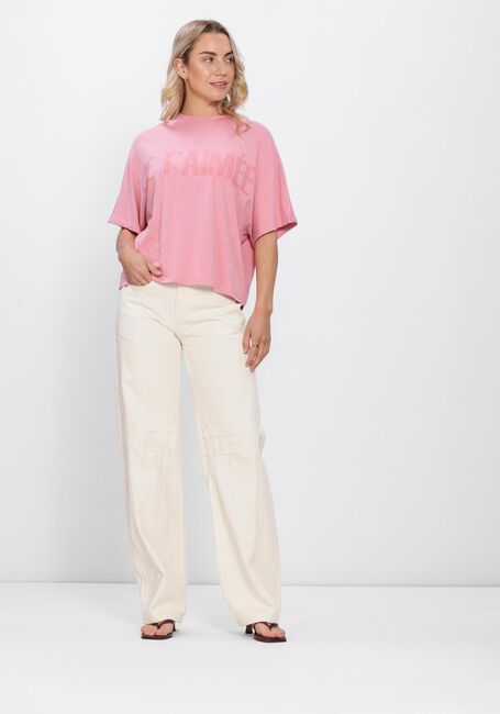 AIMEE THE LABEL T-shirt BENJAMIN SHIRT en rose - large