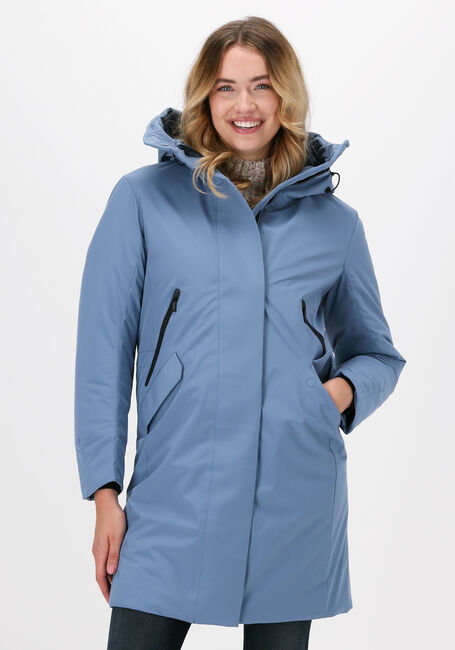 Blauwe KRAKATAU Gewatteerde jas QW345 - large