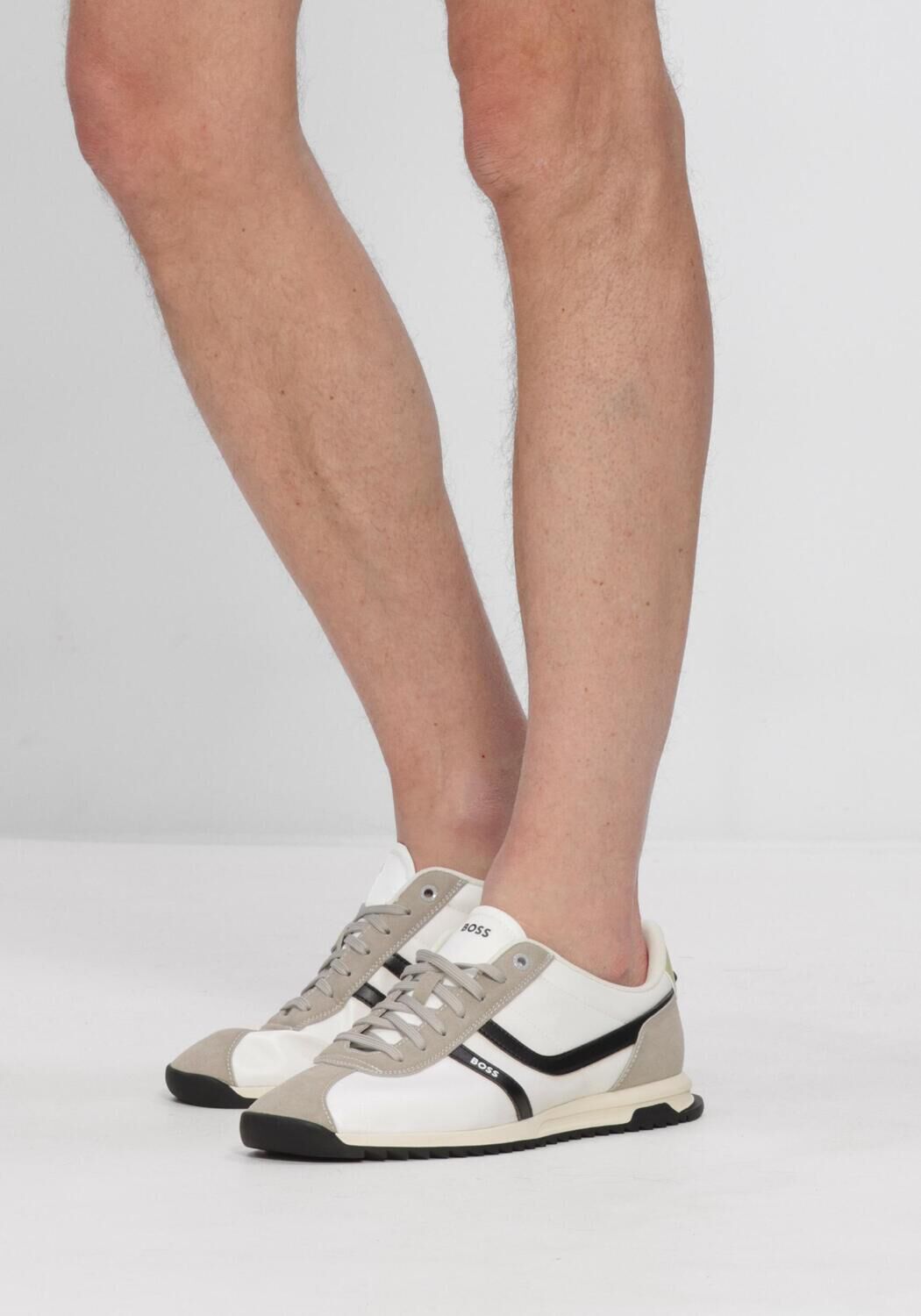 BOSS Baskets basses ZAYN_LOWP en blanc - large