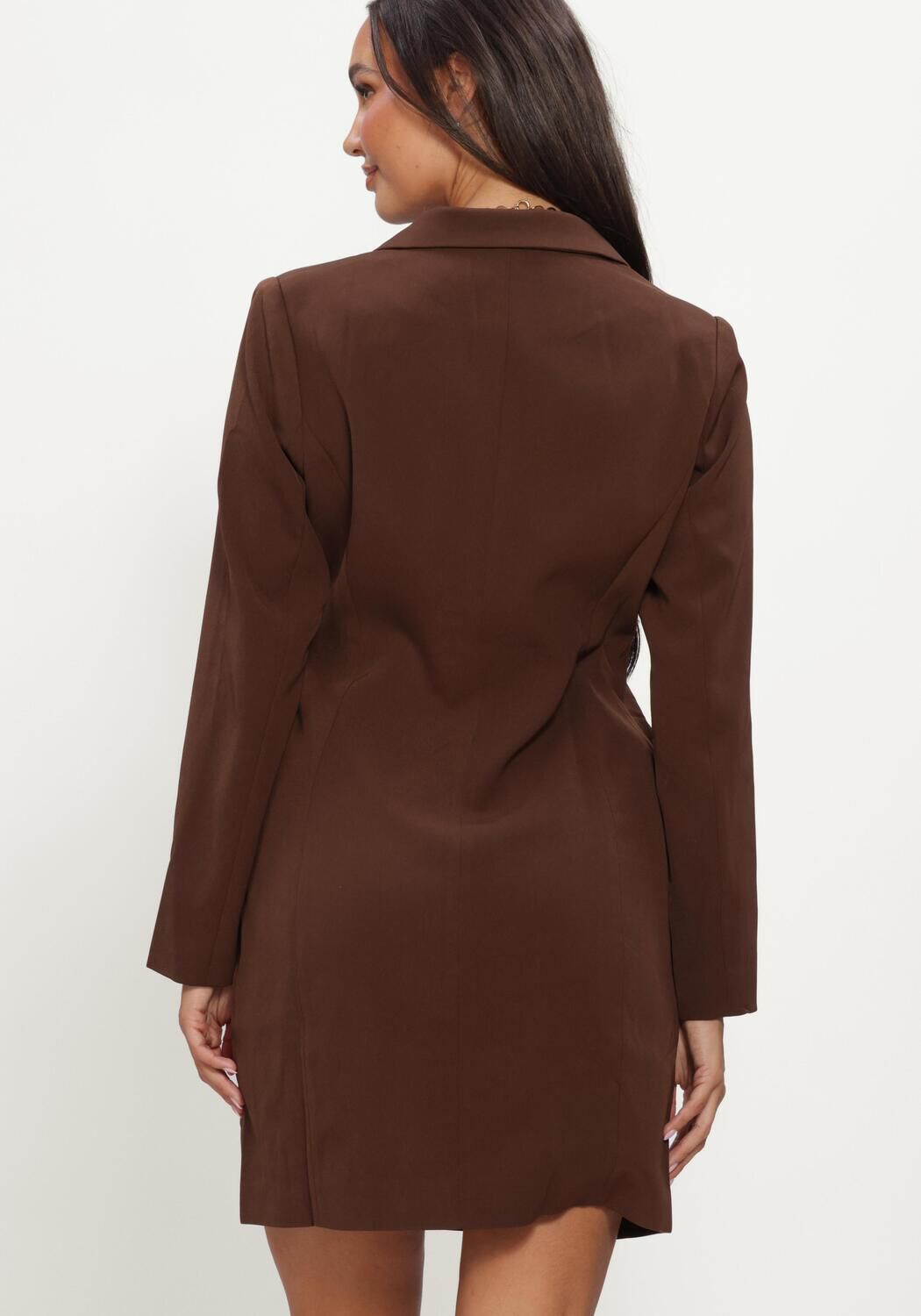 YDENCE Mini robe DRESS CARMEL en marron - large