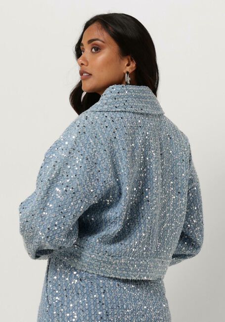 SECOND FEMALE Veste en jean LEMARA JACKET Bleu clair - large