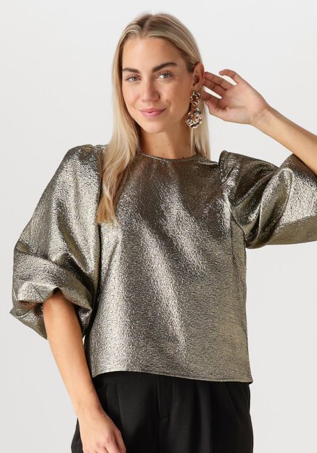 BY-BAR ZITA GOLD BLOUSE Blouses en or - large